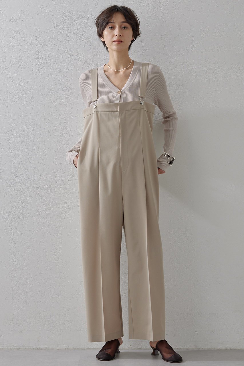 【ウィムガゼット/Whim Gazette】の平織オーバーオール 人気、トレンドファッション・服の通販 founy(ファニー) 　ファッション　Fashion　レディースファッション　Fashion for Women　パンツ　Pants & Trousers　おすすめ　Recommended / Our Picks　インナー　Innerwear　クール　Cool, Chic　スタイリッシュ　Stylish, Fashionable　ストライプ　Stripe, Striped Pattern　センター　Center, Center Line　エレガント 上品　Elegant　無地　Plain, Solid Color　 other-1|ID: prp329100004350353 ipo3291000000032932103