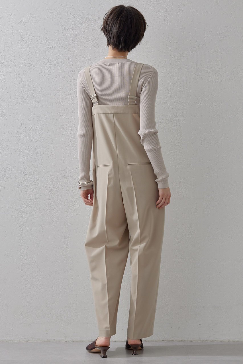 【ウィムガゼット/Whim Gazette】の平織オーバーオール 人気、トレンドファッション・服の通販 founy(ファニー) 　ファッション　Fashion　レディースファッション　Fashion for Women　パンツ　Pants & Trousers　おすすめ　Recommended / Our Picks　インナー　Innerwear　クール　Cool, Chic　スタイリッシュ　Stylish, Fashionable　ストライプ　Stripe, Striped Pattern　センター　Center, Center Line　エレガント 上品　Elegant　無地　Plain, Solid Color　other-4|ID: prp329100004350353 ipo3291000000032932157