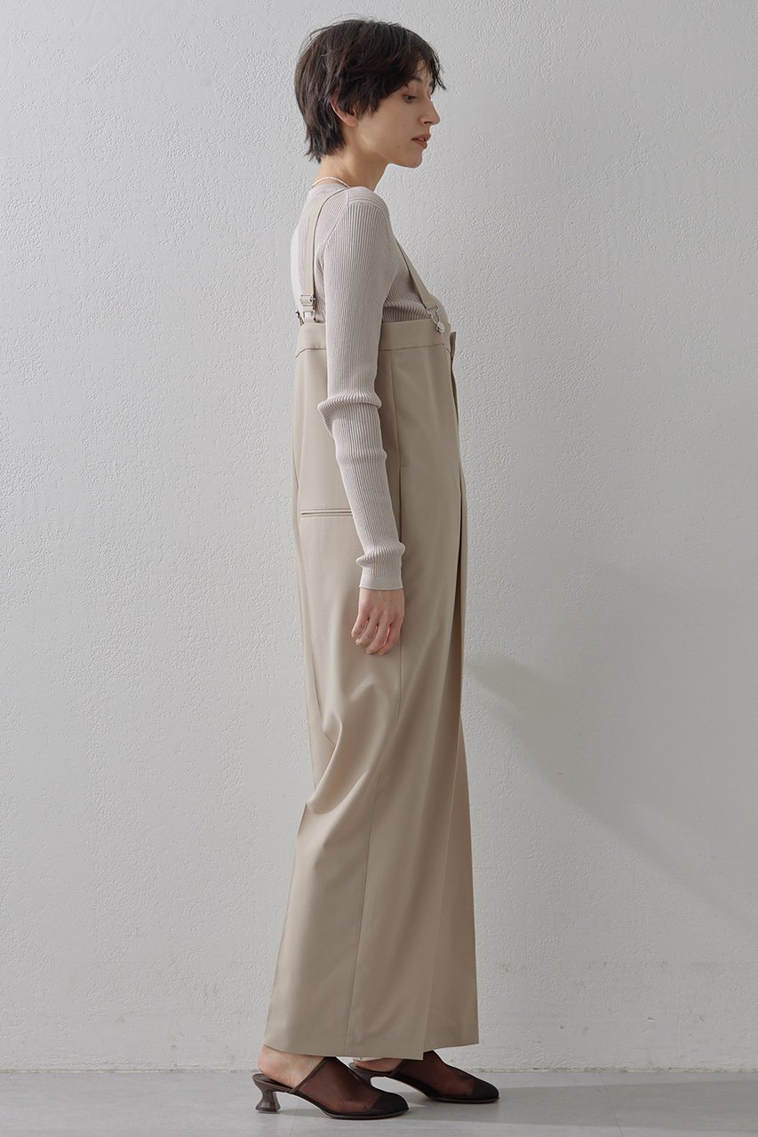 【ウィムガゼット/Whim Gazette】の平織オーバーオール 人気、トレンドファッション・服の通販 founy(ファニー) 　ファッション　Fashion　レディースファッション　Fashion for Women　パンツ　Pants & Trousers　おすすめ　Recommended / Our Picks　インナー　Innerwear　クール　Cool, Chic　スタイリッシュ　Stylish, Fashionable　ストライプ　Stripe, Striped Pattern　センター　Center, Center Line　エレガント 上品　Elegant　無地　Plain, Solid Color　other-5|ID: prp329100004350353 ipo3291000000032932166