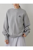 【ウィムガゼット/Whim Gazette】のロゴ刺繍ウラケプルオーバー 人気、トレンドファッション・服の通販 founy(ファニー) ファッション Fashion レディースファッション WOMEN トップス・カットソー Tops/Tshirt シャツ/ブラウス Shirts/Blouses パーカ Sweats ロング / Tシャツ T-Shirts プルオーバー Pullover スウェット Sweat カットソー Cut and Sewn 2025年 2025 2025春夏・S/S Ss,Spring/Summer,2025 シンプル Simple スタンダード Standard バランス Balance ブライト Bright ボトム Bottom ワイド Wide ワンポイント One Point 夏 Summer 春 Spring S/S・春夏 Ss・Spring/Summer thumbnail ライトグレー|ID: prp329100004350354 ipo3291000000030380616