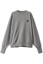 【ウィムガゼット/Whim Gazette】のロゴ刺繍ウラケプルオーバー ライトグレー|ID: prp329100004350354 ipo3291000000032882045