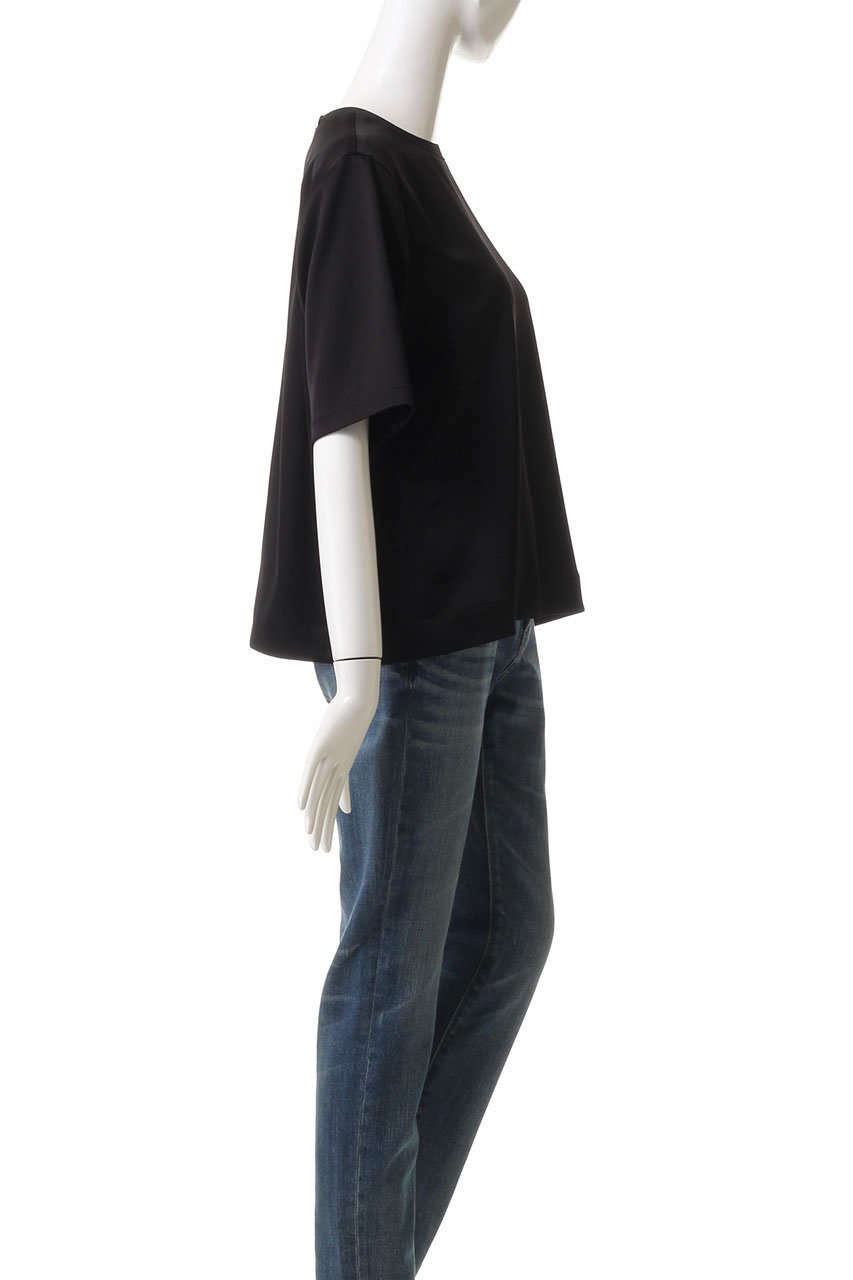 【ウィムガゼット/Whim Gazette】のサテンTEEブラウス 人気、トレンドファッション・服の通販 founy(ファニー) 　ファッション　Fashion　レディースファッション　Fashion for Women　トップス・カットソー　Cut & Sew Tops　シャツ・ブラウス・オフィスカジュアル　Elegant Blouses & Button-Ups　おすすめ　Recommended / Our Picks　なめらか　Smooth, Silky Texture　インナー　Innerwear　クール　Cool, Chic　サテン　Satin, Glossy Fabric　ショート　Short, Short Length　ジャケット　Jacket, Outerwear　ストレッチ　Stretch, Stretchy Fabric　スリーブ　Sleeve, Long Sleeve / Short Sleeve　ダブル　Double, Double-Breasted　デニム　Denim, Jeans Material　リラックス　Relax, Relaxed Fit　エレガント 上品　Elegant　半袖　Short Sleeve, Half Sleeve　other-3|ID: prp329100004350355 ipo3291000000032862879