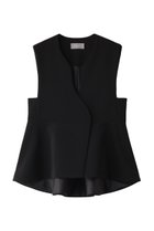 【ヒューエルミュージアム/hueLe Museum】の【hLM】カーヴィーネックジレ 人気、トレンドファッション・服の通販 founy(ファニー) ファッション Fashion レディースファッション Fashion for Women アウター Coat / Outerwear Collection レディースジャケット・軽アウター Jackets おすすめ Recommended / Our Picks エレガント 上品 Elegant カッティング Cutting Detail ジャケット Jacket, Outerwear セットアップ Set-Up, Coordinated Outfit フレア Flare, Flared ベスト Vest, Waistcoat リュクス Luxury, Elegant, High-End, Chic thumbnail ブラック|ID: prp329100004350360 ipo3291000000032929552