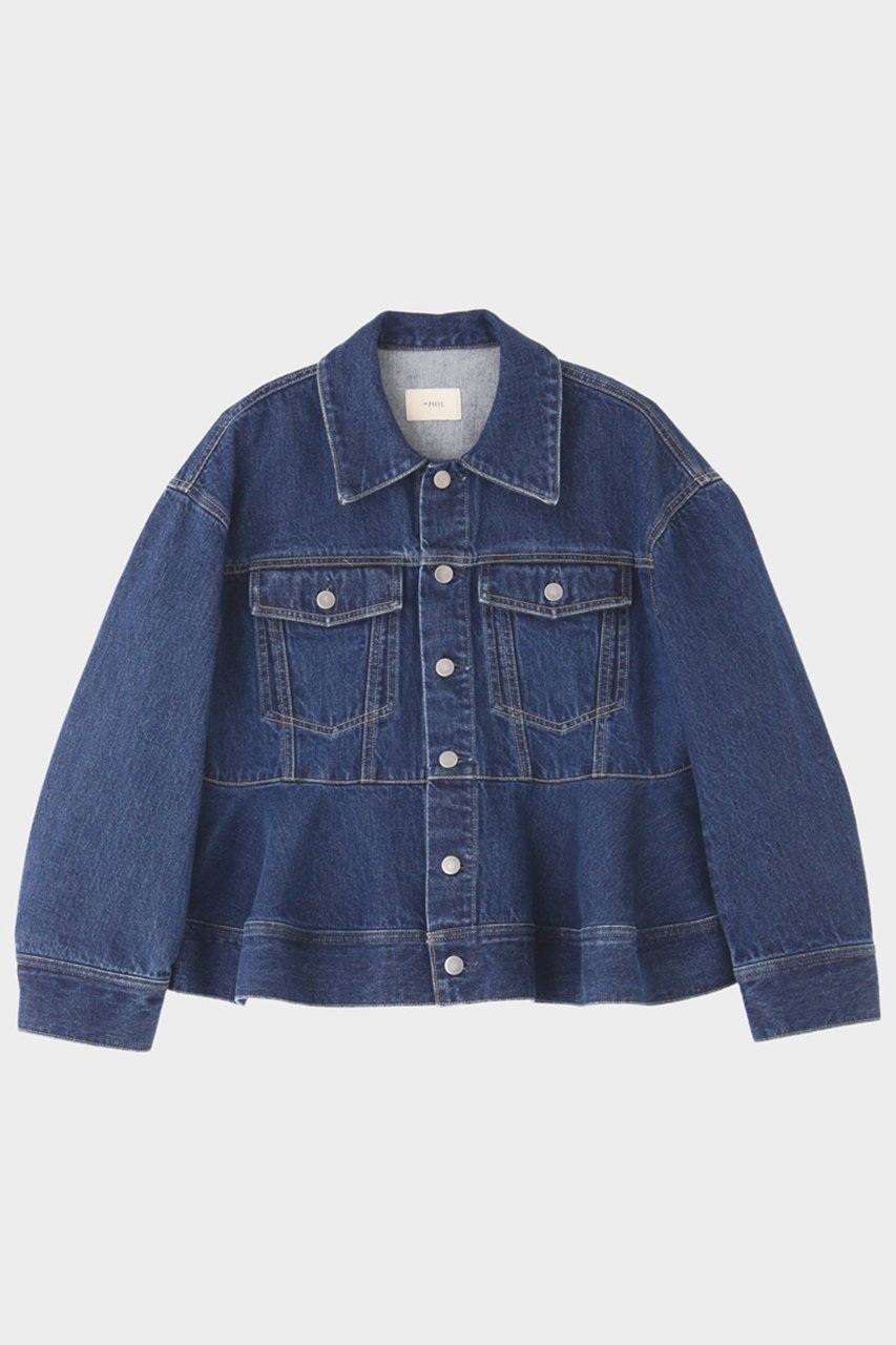 【ル フィル/LE PHIL】のデニムジャケット 人気、トレンドファッション・服の通販 founy(ファニー) 　ファッション　Fashion　レディースファッション　Fashion for Women　アウター　Coat / Outerwear Collection　レディースジャケット・軽アウター　Jackets　デニムジャケット / カジュアルアウター　Denim Jackets　おすすめ　Recommended / Our Picks　ジャケット　Jacket, Outerwear　セットアップ　Set-Up, Coordinated Outfit　デニム　Denim, Jeans Material　ペプラム　Peplum, Flared Hem　 other-1|ID: prp329100004350363 ipo3291000000036597180