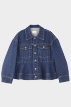 【ル フィル/LE PHIL】のデニムジャケット 人気、トレンドファッション・服の通販 founy(ファニー) ファッション Fashion レディースファッション Fashion for Women アウター Coat / Outerwear Collection レディースジャケット・軽アウター Jackets デニムジャケット / カジュアルアウター Denim Jackets おすすめ Recommended / Our Picks ジャケット Jacket, Outerwear セットアップ Set-Up, Coordinated Outfit デニム Denim, Jeans Material ペプラム Peplum, Flared Hem thumbnail ブルー|ID: prp329100004350363 ipo3291000000036597181