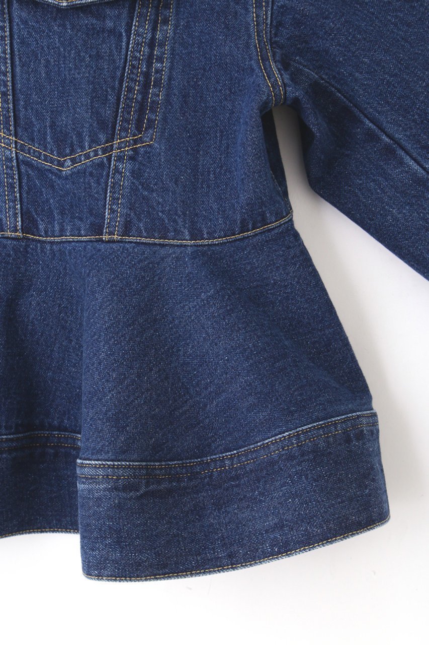 【ル フィル/LE PHIL】のデニムジャケット 人気、トレンドファッション・服の通販 founy(ファニー) 　ファッション　Fashion　レディースファッション　Fashion for Women　アウター　Coat / Outerwear Collection　レディースジャケット・軽アウター　Jackets　デニムジャケット / カジュアルアウター　Denim Jackets　おすすめ　Recommended / Our Picks　ジャケット　Jacket, Outerwear　セットアップ　Set-Up, Coordinated Outfit　デニム　Denim, Jeans Material　ペプラム　Peplum, Flared Hem　other-5|ID: prp329100004350363 ipo3291000000036597185