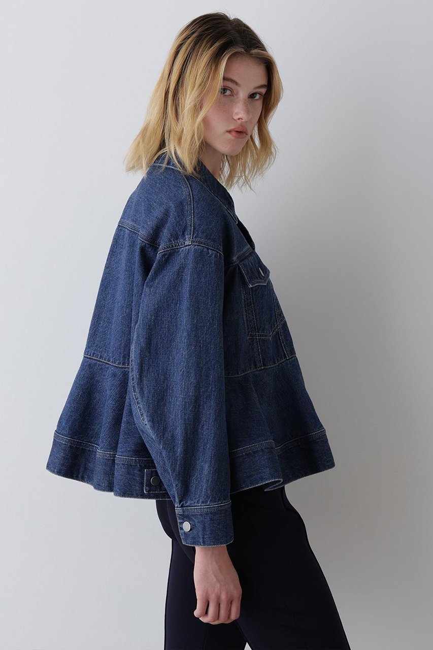 【ル フィル/LE PHIL】のデニムジャケット 大人の最旬トレンドファッション＆コーディネート founy(ファウニー) 　ファッション　Fashion　レディースファッション　Fashion for Women　アウター　Coat / Outerwear Collection　レディースジャケット・軽アウター　Jackets　デニムジャケット / カジュアルアウター　Denim Jackets　おすすめ　Recommended / Our Picks　ジャケット　Jacket, Outerwear　セットアップ　Set-Up, Coordinated Outfit　デニム　Denim, Jeans Material　ペプラム　Peplum, Flared Hem　日本製　Made In Japan　other-3|ID: prp329100004350363 ipo3291000000036920573