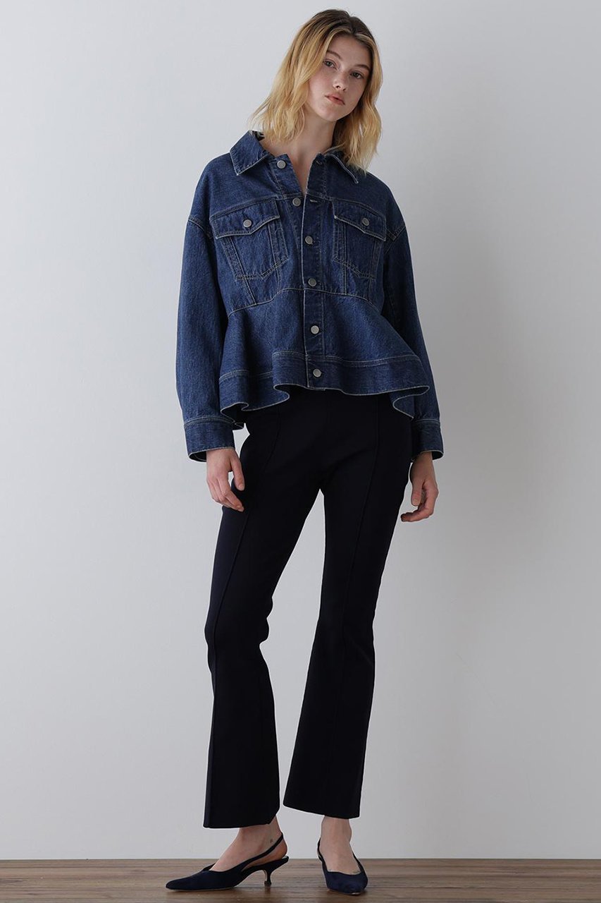【ル フィル/LE PHIL】のデニムジャケット 大人の最旬トレンドファッション＆コーディネート founy(ファウニー) 　ファッション　Fashion　レディースファッション　Fashion for Women　アウター　Coat / Outerwear Collection　レディースジャケット・軽アウター　Jackets　デニムジャケット / カジュアルアウター　Denim Jackets　おすすめ　Recommended / Our Picks　ジャケット　Jacket, Outerwear　セットアップ　Set-Up, Coordinated Outfit　デニム　Denim, Jeans Material　ペプラム　Peplum, Flared Hem　日本製　Made In Japan　other-4|ID: prp329100004350363 ipo3291000000036920576