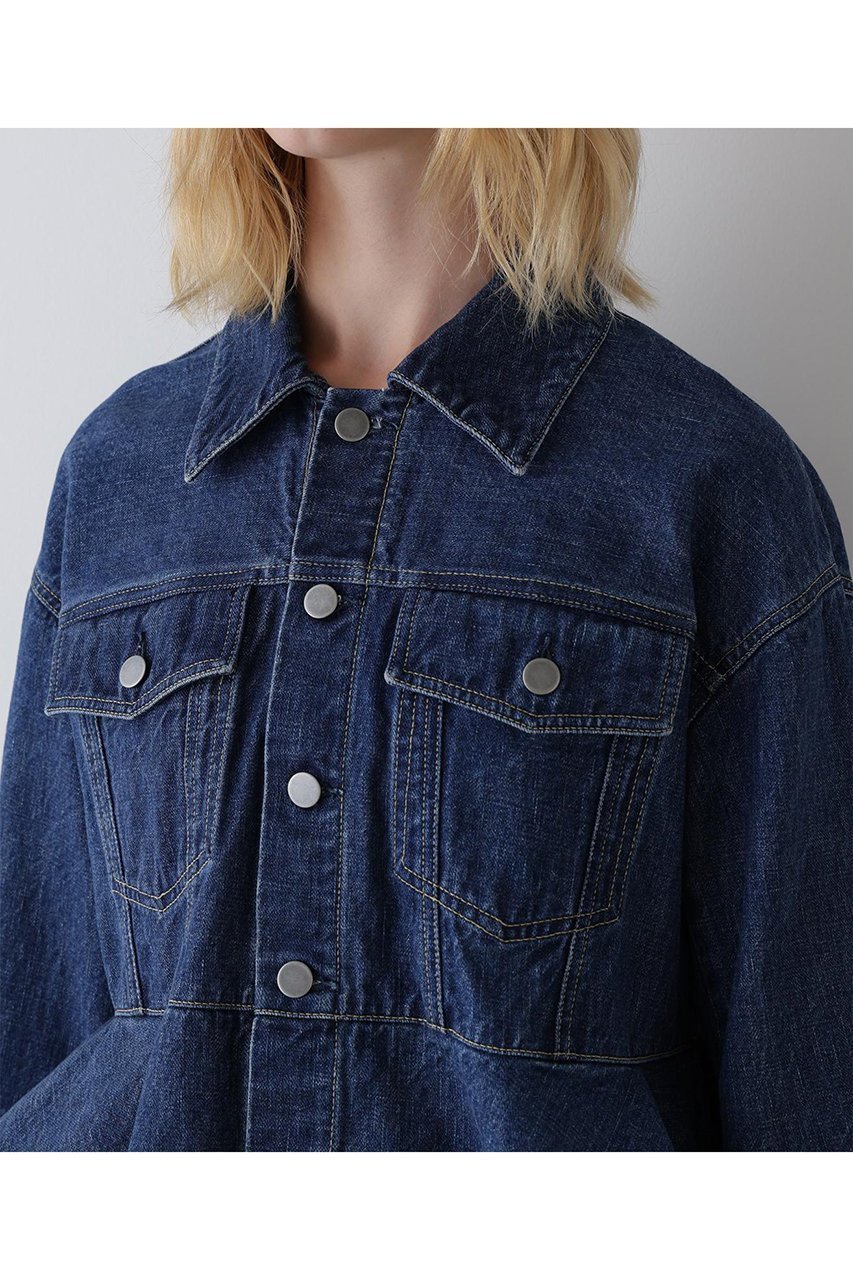 【ル フィル/LE PHIL】のデニムジャケット 大人の最旬トレンドファッション＆コーディネート founy(ファウニー) 　ファッション　Fashion　レディースファッション　Fashion for Women　アウター　Coat / Outerwear Collection　レディースジャケット・軽アウター　Jackets　デニムジャケット / カジュアルアウター　Denim Jackets　おすすめ　Recommended / Our Picks　ジャケット　Jacket, Outerwear　セットアップ　Set-Up, Coordinated Outfit　デニム　Denim, Jeans Material　ペプラム　Peplum, Flared Hem　日本製　Made In Japan　other-5|ID: prp329100004350363 ipo3291000000036920578