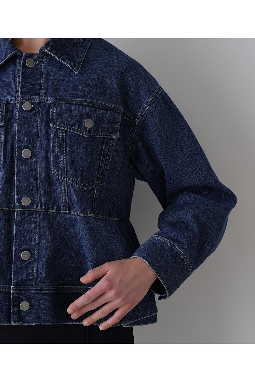 【ル フィル/LE PHIL】のデニムジャケット 大人の最旬トレンドファッション＆コーディネート founy(ファウニー) 　ファッション　Fashion　レディースファッション　Fashion for Women　アウター　Coat / Outerwear Collection　レディースジャケット・軽アウター　Jackets　デニムジャケット / カジュアルアウター　Denim Jackets　おすすめ　Recommended / Our Picks　ジャケット　Jacket, Outerwear　セットアップ　Set-Up, Coordinated Outfit　デニム　Denim, Jeans Material　ペプラム　Peplum, Flared Hem　日本製　Made In Japan　other-6|ID: prp329100004350363 ipo3291000000036920580