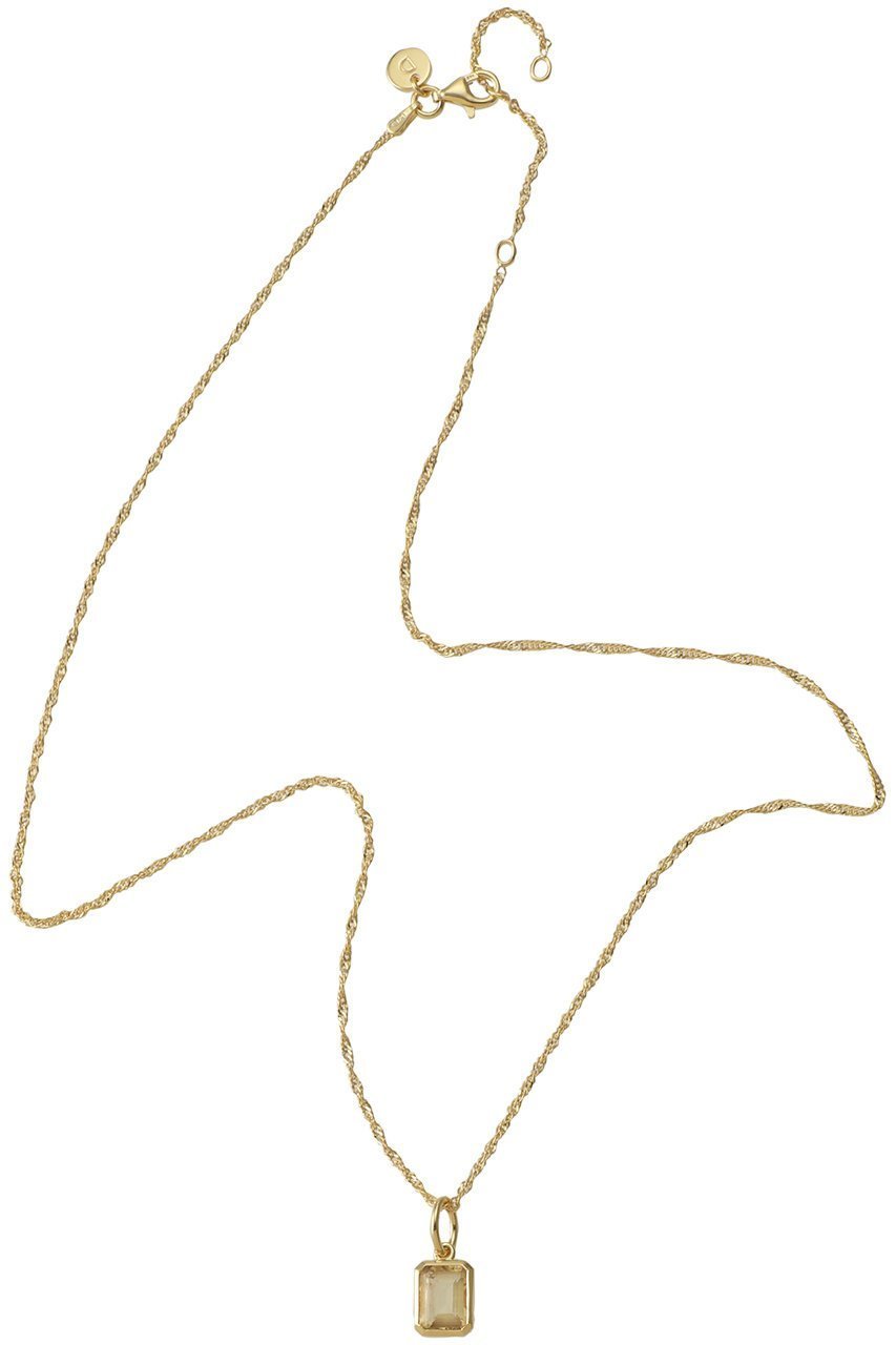 【デイジー ロンドン/DAISY LONDON】のNOV-CITRINE GP ネックレス 人気、トレンドファッション・服の通販 founy(ファニー) 　ファッション　Fashion　レディースファッション　Fashion for Women　ジュエリー　Jewelry　ネックレス　Necklaces & Pendants　チェーン　Chain, Chain Strap　ツイスト　Tweed, Tweed Fabric　ネックレス　Necklace, Pendant Necklace　再入荷　Restock / Back in Stock　other-4|ID: prp329100004352064 ipo3291000000035756477