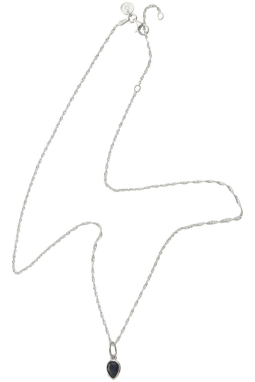 【デイジー ロンドン/DAISY LONDON】のSEPT-SAPPHIRE SLV ネックレス 人気、トレンドファッション・服の通販 founy(ファニー) 　ファッション　Fashion　レディースファッション　Fashion for Women　ジュエリー　Jewelry　ネックレス　Necklaces & Pendants　シルバー　Silver, Metallic Silver　チェーン　Chain, Chain Strap　ツイスト　Tweed, Tweed Fabric　ネックレス　Necklace, Pendant Necklace　other-4|ID: prp329100004352066 ipo3291000000035756493