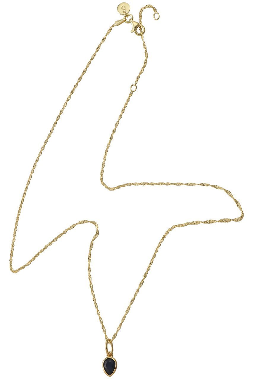 【デイジー ロンドン/DAISY LONDON】のSEPT-SAPPHIRE GP ネックレス 人気、トレンドファッション・服の通販 founy(ファニー) 　ファッション　Fashion　レディースファッション　Fashion for Women　ジュエリー　Jewelry　ネックレス　Necklaces & Pendants　チェーン　Chain, Chain Strap　ツイスト　Tweed, Tweed Fabric　ネックレス　Necklace, Pendant Necklace　バランス　Balance, Style Balance　ボックス　Boxy, Box Shape　other-4|ID: prp329100004352067 ipo3291000000035418155