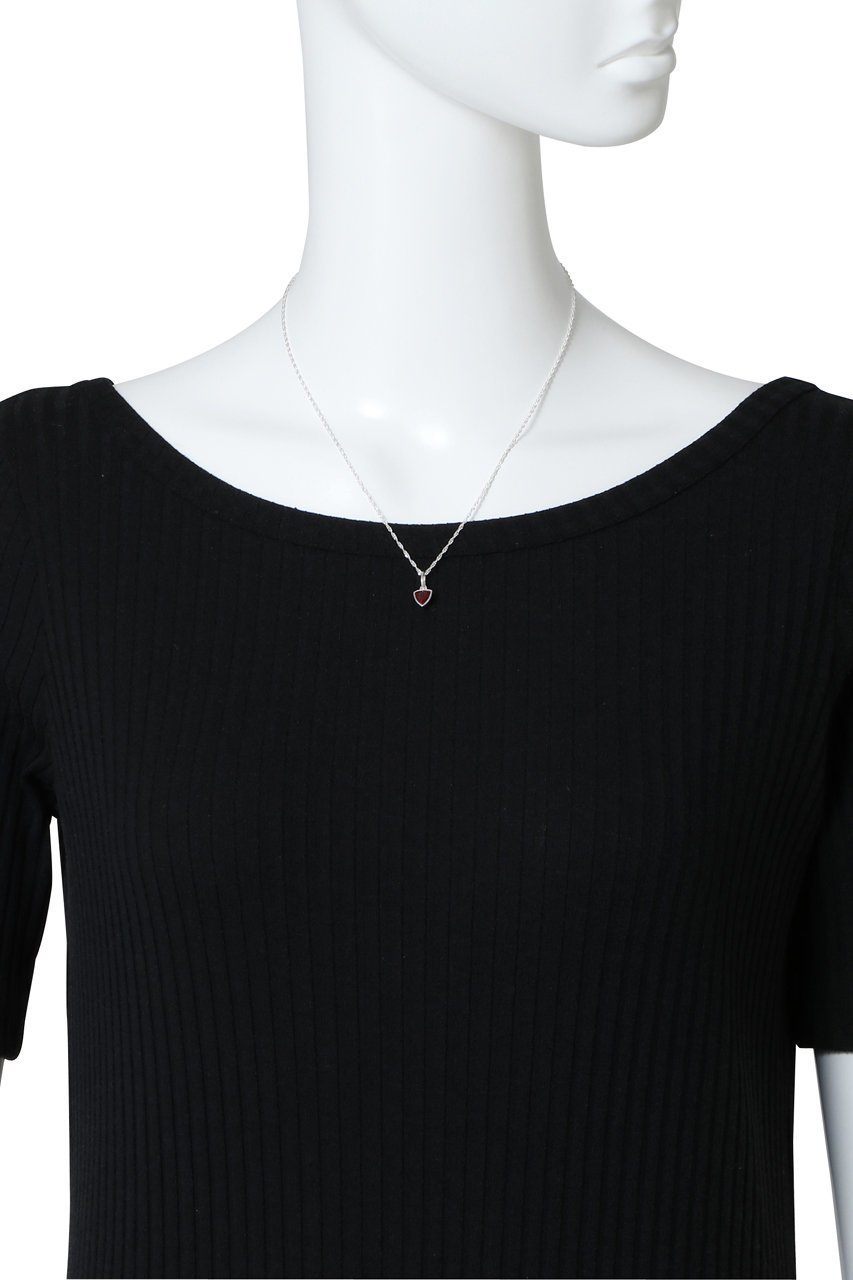 【デイジー ロンドン/DAISY LONDON】のJULY-RUBY SLV ネックレス 人気、トレンドファッション・服の通販 founy(ファニー) 　ファッション　Fashion　レディースファッション　Fashion for Women　ジュエリー　Jewelry　ネックレス　Necklaces & Pendants　チェーン　Chain, Chain Strap　ツイスト　Tweed, Tweed Fabric　ネックレス　Necklace, Pendant Necklace　パーティ　Party, Party Style　other-3|ID: prp329100004352070 ipo3291000000035756508