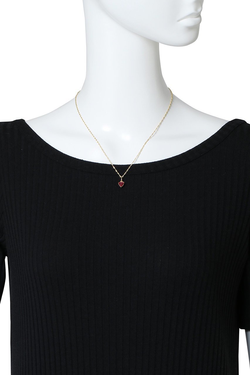 【デイジー ロンドン/DAISY LONDON】のJULY-RUBY GP ネックレス 人気、トレンドファッション・服の通販 founy(ファニー) 　ファッション　Fashion　レディースファッション　Fashion for Women　ジュエリー　Jewelry　ネックレス　Necklaces & Pendants　チェーン　Chain, Chain Strap　ツイスト　Tweed, Tweed Fabric　ネックレス　Necklace, Pendant Necklace　ボックス　Boxy, Box Shape　再入荷　Restock / Back in Stock　旅行　Travel　other-3|ID: prp329100004352071 ipo3291000000035756516