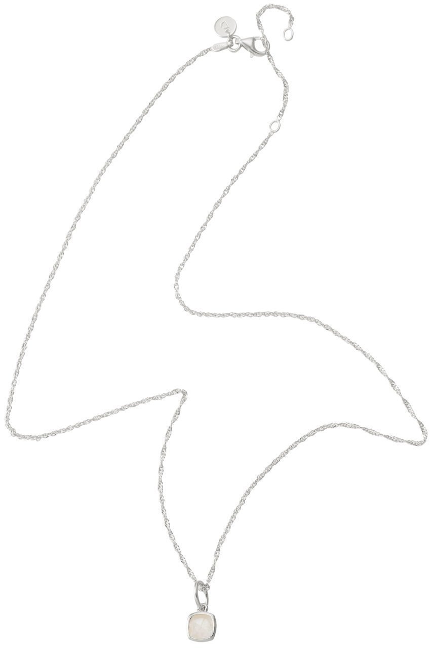 【デイジー ロンドン/DAISY LONDON】のJUNE-MOONSTONE SLV ネックレス 人気、トレンドファッション・服の通販 founy(ファニー) 　ファッション　Fashion　レディースファッション　Fashion for Women　ジュエリー　Jewelry　ネックレス　Necklaces & Pendants　ストーン　Stone, Gem-Like　チェーン　Chain, Chain Strap　ツイスト　Tweed, Tweed Fabric　ネックレス　Necklace, Pendant Necklace　ボックス　Boxy, Box Shape　旅行　Travel　other-4|ID: prp329100004352072 ipo3291000000035756525