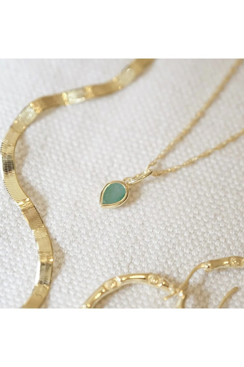 【デイジー ロンドン/DAISY LONDON】のMAY-EMERALD GP ネックレス 人気、トレンドファッション・服の通販 founy(ファニー) ファッション Fashion レディースファッション Fashion for Women ジュエリー Jewelry ネックレス Necklaces & Pendants チェーン Chain, Chain Strap ツイスト Tweed, Tweed Fabric ネックレス Necklace, Pendant Necklace ボックス Boxy, Box Shape other-7|ID: prp329100004352075 ipo3291000000036096544