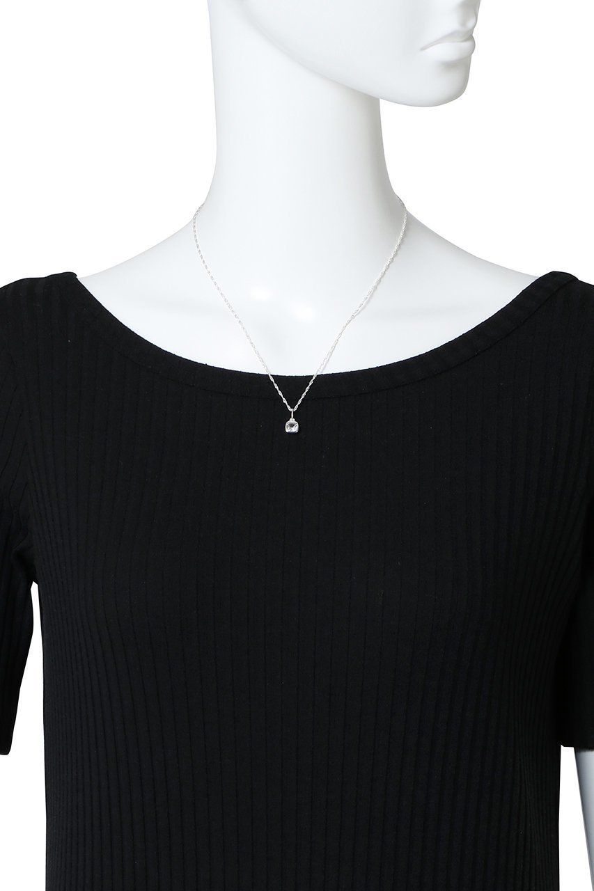 【デイジー ロンドン/DAISY LONDON】のAPRIL-WHITE TOPAZ SLV ネックレス 人気、トレンドファッション・服の通販 founy(ファニー) 　ファッション　Fashion　レディースファッション　WOMEN　ジュエリー　Jewelry　ネックレス　Necklaces　チェーン　Chain　ツイスト　Twist　ネックレス　Necklace　ボックス　Box　other-3|ID: prp329100004352076 ipo3291000000031348544