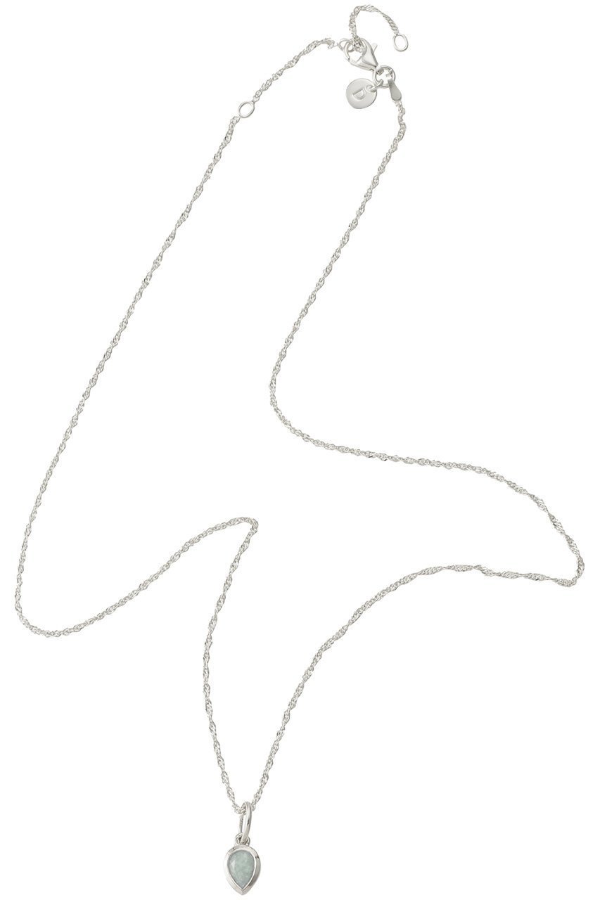 【デイジー ロンドン/DAISY LONDON】のMARCH-AQUAMARINE SLV ネックレス 人気、トレンドファッション・服の通販 founy(ファニー) 　ファッション　Fashion　レディースファッション　Fashion for Women　ジュエリー　Jewelry　ネックレス　Necklaces & Pendants　チェーン　Chain, Chain Strap　ツイスト　Tweed, Tweed Fabric　ネックレス　Necklace, Pendant Necklace　ボックス　Boxy, Box Shape　ビジネス 仕事 通勤　Business / Work / Commuting　other-4|ID: prp329100004352078 ipo3291000000035756557