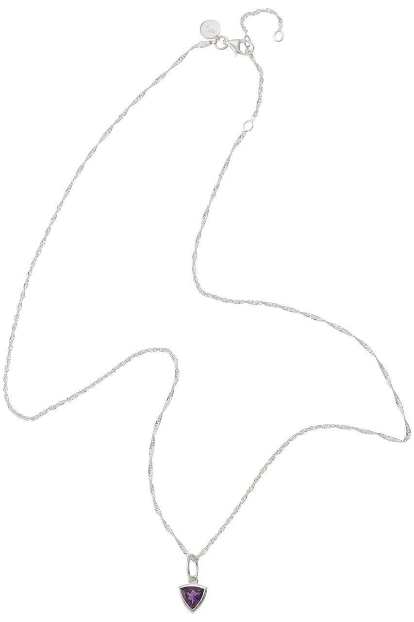 【デイジー ロンドン/DAISY LONDON】のFEB-AMETHYST SLV ネックレス 人気、トレンドファッション・服の通販 founy(ファニー) 　ファッション　Fashion　レディースファッション　Fashion for Women　ジュエリー　Jewelry　ネックレス　Necklaces & Pendants　クール　Cool, Chic　シルバー　Silver, Metallic Silver　ネックレス　Necklace, Pendant Necklace　バランス　Balance, Style Balance　other-4|ID: prp329100004352080 ipo3291000000035756573