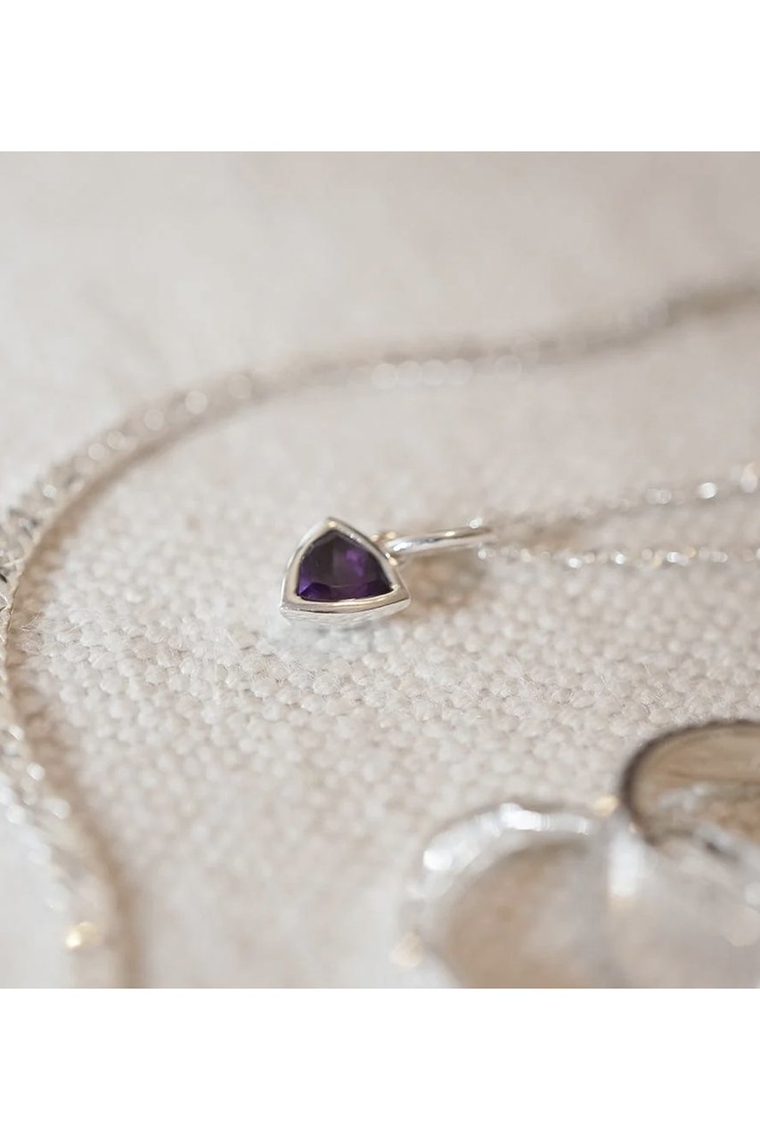 【デイジー ロンドン/DAISY LONDON】のFEB-AMETHYST SLV ネックレス 人気、トレンドファッション・服の通販 founy(ファニー) 　ファッション　Fashion　レディースファッション　Fashion for Women　ジュエリー　Jewelry　ネックレス　Necklaces & Pendants　クール　Cool, Chic　シルバー　Silver, Metallic Silver　ネックレス　Necklace, Pendant Necklace　バランス　Balance, Style Balance　other-7|ID: prp329100004352080 ipo3291000000035756576