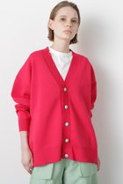【ヒューエルミュージアム/hueLe Museum】の【STUMBLY】Painted Metal Button Cardigan ピンク|ID: prp329100004352084 ipo3291000000036753433
