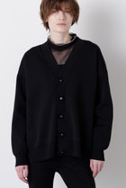 【ヒューエルミュージアム/hueLe Museum】の【STUMBLY】Painted Metal Button Cardigan ブラック|ID: prp329100004352084 ipo3291000000036753436