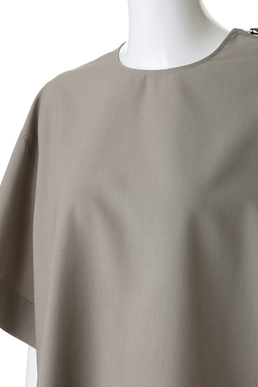 【ザ リラクス/THE RERACS】のショートスリーブサイドジッププルオーバーシャツ 人気、トレンドファッション・服の通販 founy(ファニー) ファッション Fashion レディースファッション Fashion for Women トップス・カットソー Cut & Sew Tops シャツ・ブラウス・オフィスカジュアル Elegant Blouses & Button-Ups カジュアルプルオーバー・ニットトップス Pullovers & Knit Tops / Casual Pullovers 2026年 2026 ショルダー Shoulder, Shoulder Strap ショート Short, Short Length ジップ Zip, Zipper スリット Slit, Slit Detail スリーブ Sleeve, Long Sleeve / Short Sleeve モダン Modern, Contemporary エレガント 上品 Elegant 夏 Summer 春 Spring S/S・春夏 SS, Spring/Summer, Warm Season other-5|ID: prp329100004352104 ipo3291000000035271694