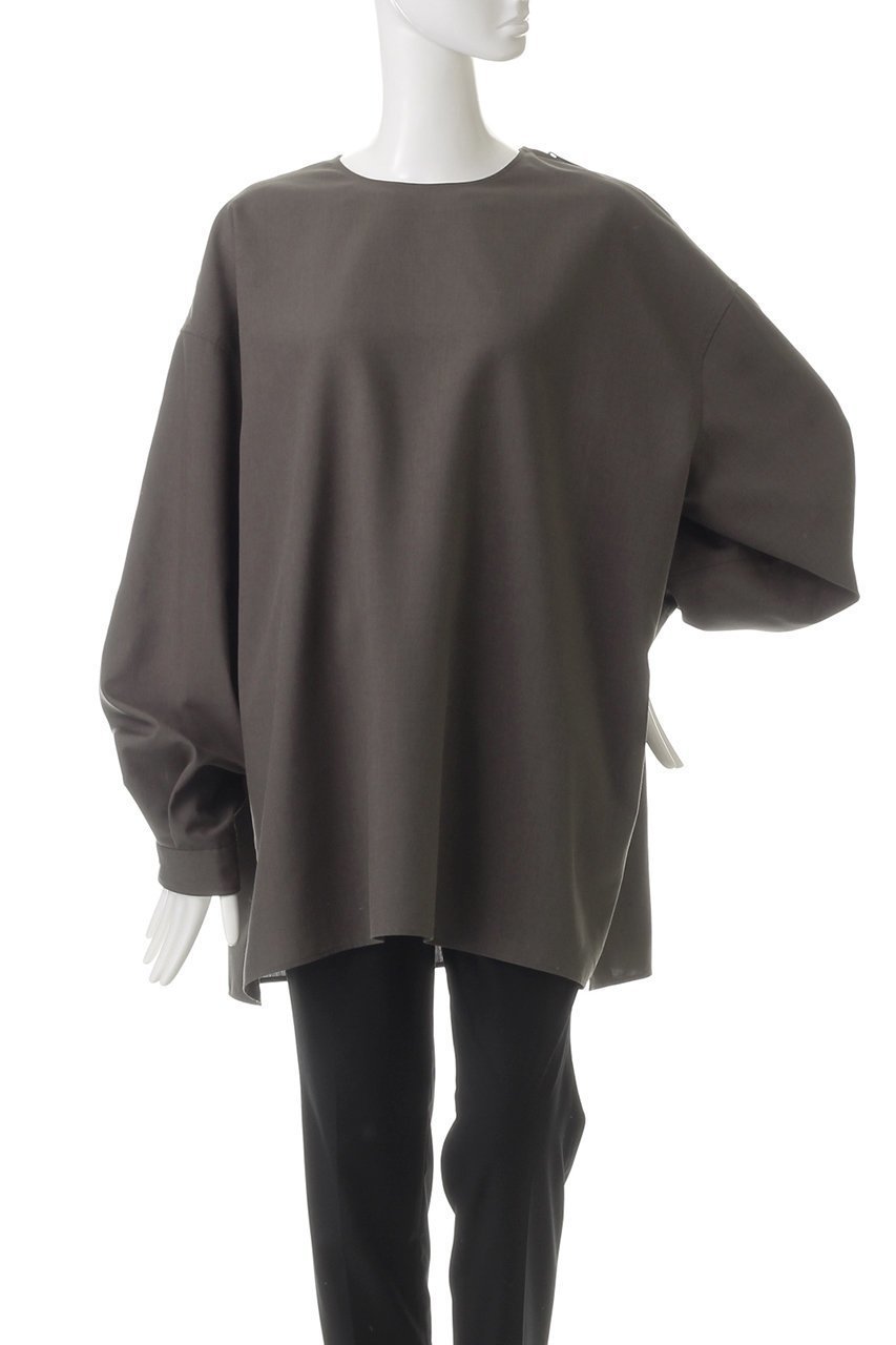 【ザ リラクス/THE RERACS】のサイドジッププルオーバーシャツ 人気、トレンドファッション・服の通販 founy(ファニー) 　ファッション　Fashion　レディースファッション　Fashion for Women　トップス・カットソー　Cut & Sew Tops　シャツ・ブラウス・オフィスカジュアル　Elegant Blouses & Button-Ups　カジュアルプルオーバー・ニットトップス　Pullovers & Knit Tops / Casual Pullovers　おすすめ　Recommended / Our Picks　ショルダー　Shoulder, Shoulder Strap　ジップ　Zip, Zipper　スリーブ　Sleeve, Long Sleeve / Short Sleeve　トレンド　Trend, Trending Now　バランス　Balance, Style Balance　ビッグ　Big, Oversized　ルーズ　Loose, Oversized　レギンス　Leggings, Stretch Pants　ロング　Long, Long-Length　ワイド　Wide, Wide Fit　エレガント 上品　Elegant　other-2|ID: prp329100004352105 ipo3291000000035367028