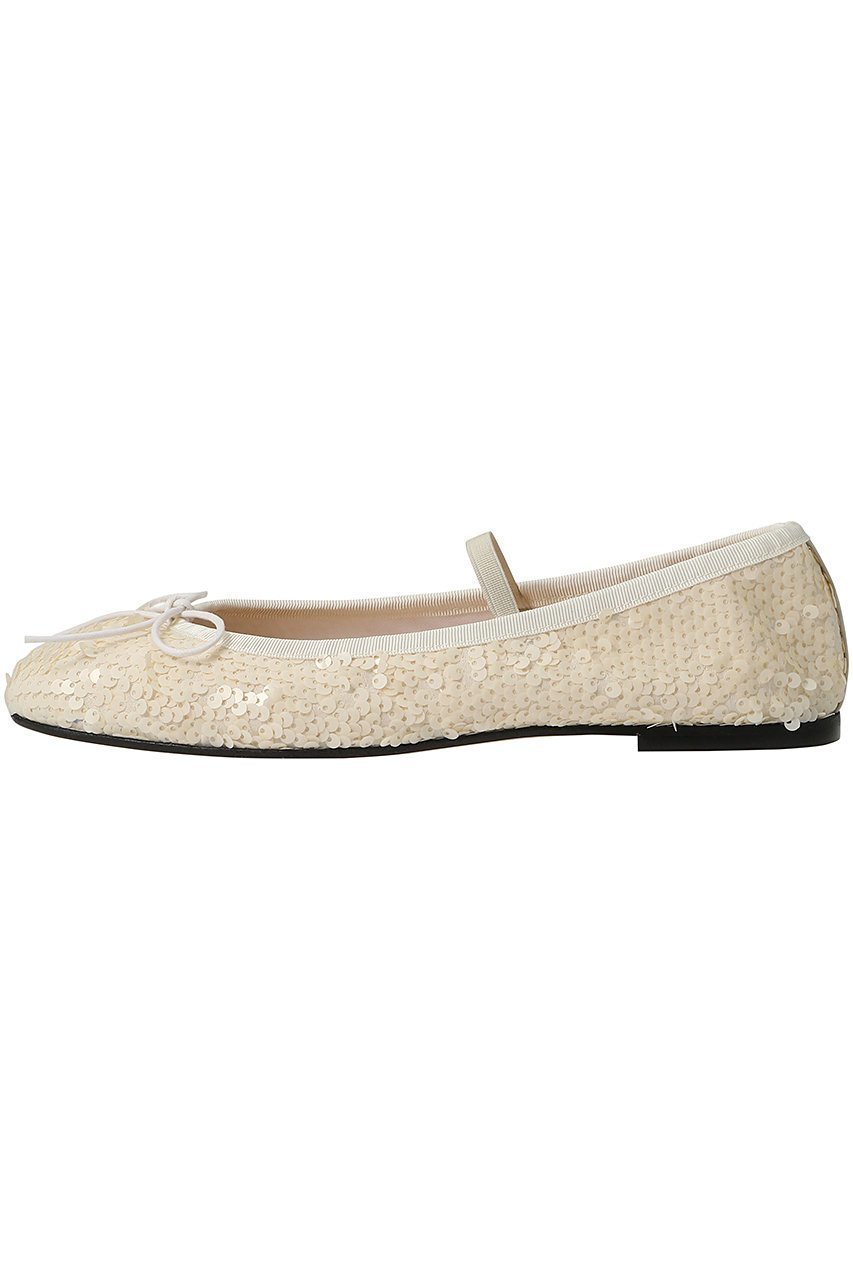 【ペリーコ/PELLICO】の【ELLE SHOP限定】【PELLICO SUNNY】マットスパンコールバレエシューズ 人気、トレンドファッション・服の通販 founy(ファニー) 　ファッション　Fashion　レディースファッション　Fashion for Women　エレガント 上品　Elegant　シューズ　Shoes, Footwear　スパンコール　Sequins, Sequin Embellishment　バレエ　Ballet, Ballet Style　フォルム　Silhouette, Form　フラット　Flat, Flat Shoes　ラウンド　Round, Round Neck　リボン　Ribbon, Bow　リュクス　Luxury, Elegant, High-End, Chic　other-2|ID: prp329100004352112 ipo3291000000034953005