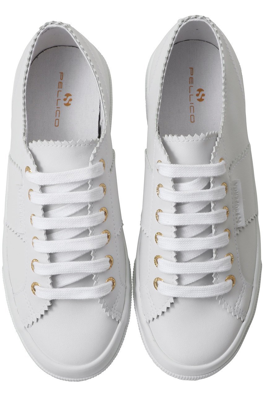 【ペリーコ/PELLICO】の【PELLICO×SUPERGA】撥水厚底スニーカー(レイン対応) 人気、トレンドファッション・服の通販 founy(ファニー) 　ファッション　Fashion　レディースファッション　Fashion for Women　2026年　2026　カッティング　Cutting Detail　スニーカー　Sneakers, Trainers　スポーティ　Sporty, Casual Athletic　フェミニン　Feminine, Girly　レイン　Rain, Rainproof　今季　This Season, Current Season　厚底　Platform Shoes　夏　Summer　春　Spring　S/S・春夏　SS, Spring/Summer, Warm Season　other-2|ID: prp329100004352113 ipo3291000000036092388