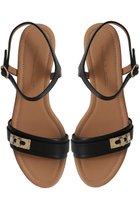 【ペリーコ/PELLICO】のバックル付きアンクルストラップフラットサンダル 人気、トレンドファッション・服の通販 founy(ファニー) ファッション Fashion レディースファッション Fashion for Women バッグ Bags サンダル Sandals, Summer Shoes ロング Long, Long-Length thumbnail ブラック|ID: prp329100004352118 ipo3291000000032865841
