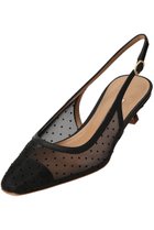 【ペリーコ/PELLICO】のドットチュールバックストラップパンプス ブラック|ID: prp329100004352120 ipo3291000000032865866