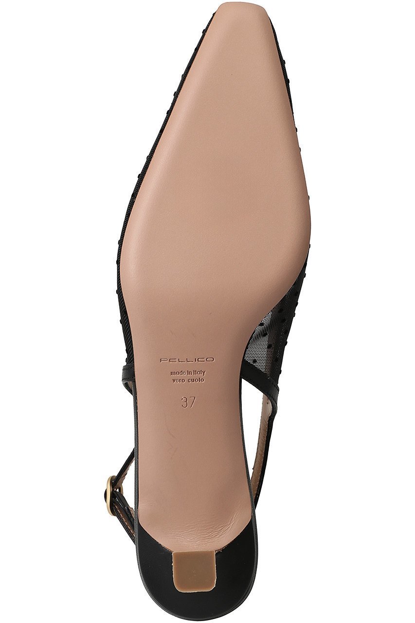 【ペリーコ/PELLICO】のドットチュールバックストラップパンプス 人気、トレンドファッション・服の通販 founy(ファニー) 　ファッション　Fashion　レディースファッション　Fashion for Women　バッグ　Bags　アンクル　Ankle-Length Design　チュール　Tulip, Tulip Motif　ドット　Polka Dot, Dot Pattern　フェミニン　Feminine, Girly　ラップ　Wrap, Wrap Design　other-7|ID: prp329100004352120 ipo3291000000032865904
