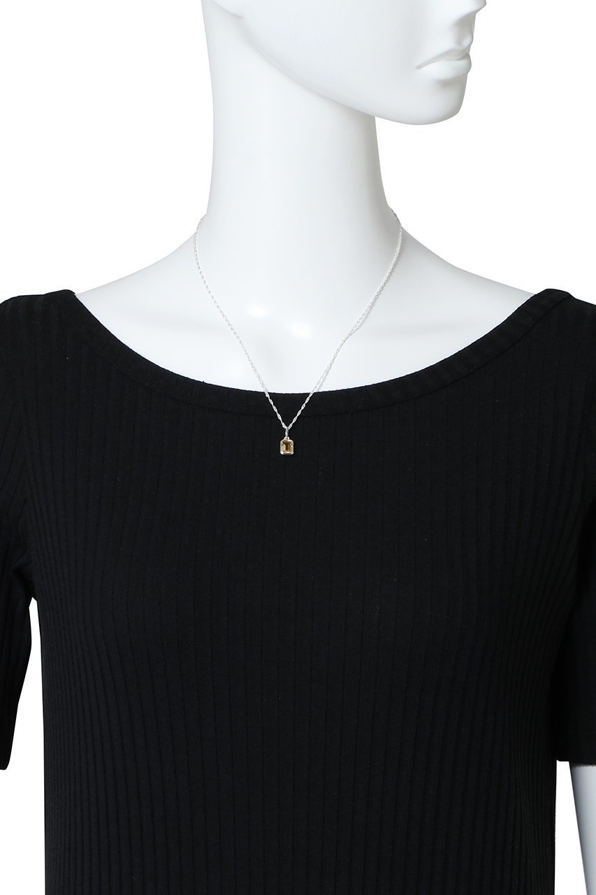 【デイジー ロンドン/DAISY LONDON】のNOV-CITRINE SLV ネックレス 人気、トレンドファッション・服の通販 founy(ファニー) 　ファッション　Fashion　レディースファッション　Fashion for Women　ジュエリー　Jewelry　ネックレス　Necklaces & Pendants　シルバー　Silver, Metallic Silver　チェーン　Chain, Chain Strap　ツイスト　Tweed, Tweed Fabric　ネックレス　Necklace, Pendant Necklace　再入荷　Restock / Back in Stock　other-3|ID: prp329100004352125 ipo3291000000036096605