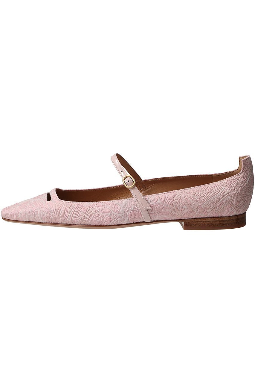 【ペリーコ/PELLICO】の【ELLE SHOP限定】ANELLI メリージェーンフラットシューズ 人気、トレンドファッション・服の通販 founy(ファニー) 　ファッション　Fashion　レディースファッション　Fashion for Women　シューズ　Shoes, Footwear　ジャカード／ジャガード　Jacquard, Woven Pattern　デニム　Denim, Jeans Material　フラット　Flat, Flat Shoes　フラワー　Flower, Floral　ワンポイント　One Point, Statement Accent　other-3|ID: prp329100004352126 ipo3291000000032871250