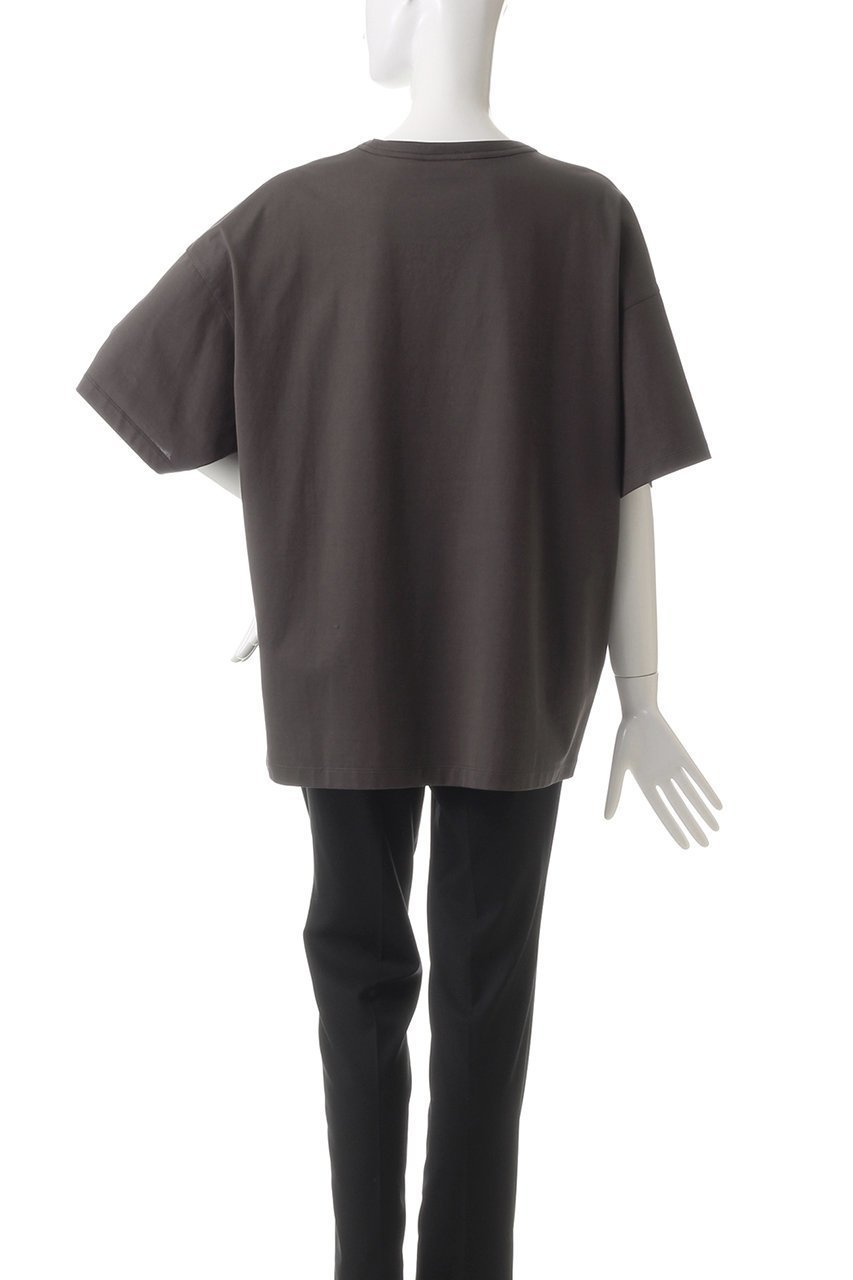 【ザ リラクス/THE RERACS】の【UNISEX】オーバーサイズTシャツ 人気、トレンドファッション・服の通販 founy(ファニー) 　ファッション　Fashion　レディースファッション　Fashion for Women　トップス・カットソー　Cut & Sew Tops　シャツ・ブラウス・オフィスカジュアル　Elegant Blouses & Button-Ups　ロングTシャツ・Tシャツ　Longline T-Shirts & Tees　カットソー・ベーシックTシャツ　Cut-and-Sewn Tops / Stretch Tees & Basics　ユニセックス　Unisex, Genderless　ショート　Short, Short Length　スリーブ　Sleeve, Long Sleeve / Short Sleeve　ドレープ　Drape, Draping Fabric　エレガント 上品　Elegant　ビジネス 仕事 通勤　Business / Work / Commuting　other-4|ID: prp329100004352130 ipo3291000000032881575