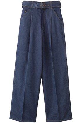 【ザ リラクス/THE RERACS】のベルテッドワイドデニムパンツ 人気、トレンドファッション・服の通販 founy(ファニー) ファッション Fashion レディースファッション Fashion for Women パンツ Pants & Trousers デニムパンツ・ジーンズ・美脚デニム Denim Jeans & Pants センター Center, Center Line デニム Denim, Jeans Material モダン Modern, Contemporary ワイド Wide, Wide Fit 定番 Standard, Basic Item |ID:prp329100004352135