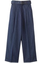 【ザ リラクス/THE RERACS】のベルテッドワイドデニムパンツ 人気、トレンドファッション・服の通販 founy(ファニー) ファッション Fashion レディースファッション Fashion for Women パンツ Pants & Trousers デニムパンツ・ジーンズ・美脚デニム Denim Jeans & Pants センター Center, Center Line デニム Denim, Jeans Material モダン Modern, Contemporary ワイド Wide, Wide Fit 定番 Standard, Basic Item thumbnail インディゴ|ID: prp329100004352135 ipo3291000000032934650