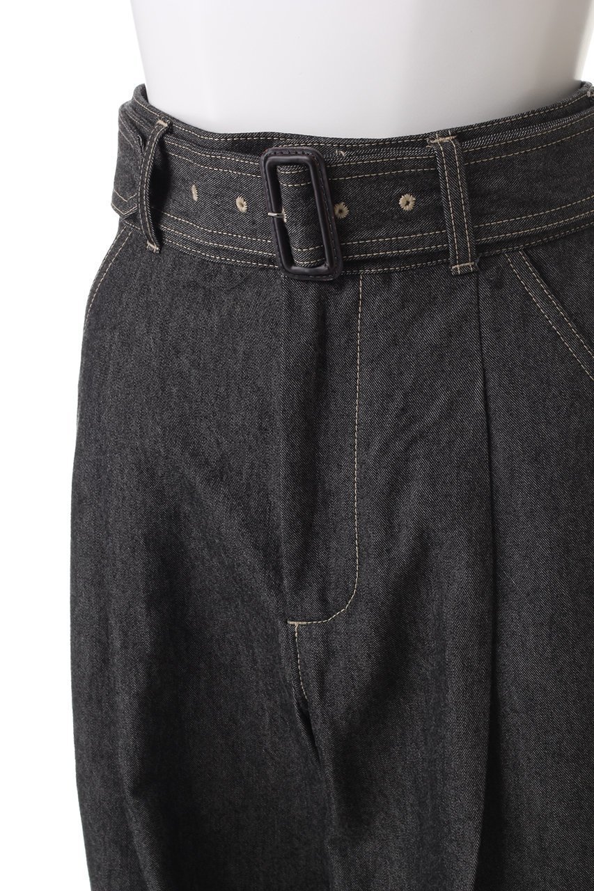 【ザ リラクス/THE RERACS】のベルテッドワイドデニムパンツ 人気、トレンドファッション・服の通販 founy(ファニー) 　ファッション　Fashion　レディースファッション　Fashion for Women　パンツ　Pants & Trousers　デニムパンツ・ジーンズ・美脚デニム　Denim Jeans & Pants　センター　Center, Center Line　デニム　Denim, Jeans Material　モダン　Modern, Contemporary　ワイド　Wide, Wide Fit　定番　Standard, Basic Item　other-5|ID: prp329100004352135 ipo3291000000032934688
