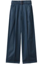 【ザ リラクス/THE RERACS】のベルテッドワイドデニムパンツ インディゴ|ID: prp329100004352135 ipo3291000000035851124