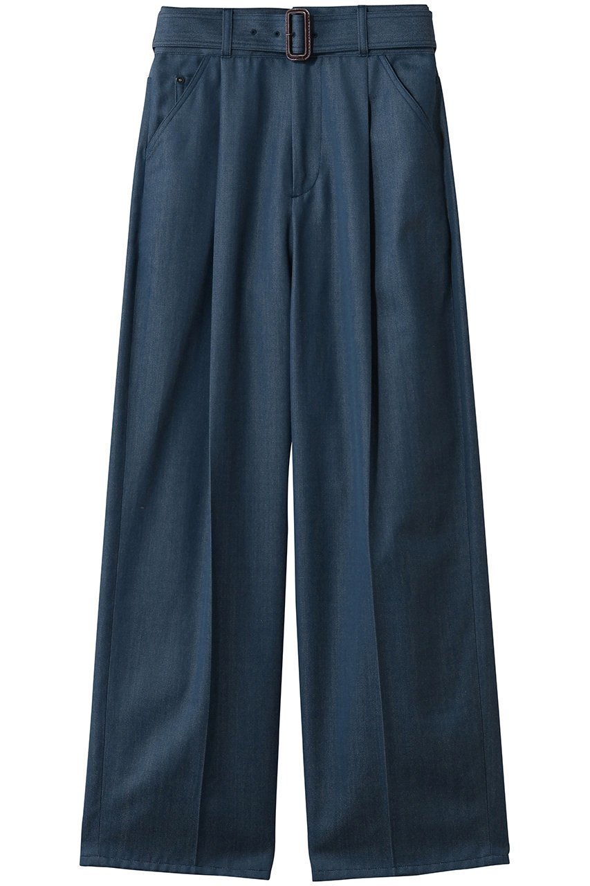 【ザ リラクス/THE RERACS】のベルテッドワイドデニムパンツ インテリア・キッズ・メンズ・レディースファッション・服の通販 founy(ファニー) ファッション Fashion レディースファッション Fashion for Women パンツ Pants & Trousers デニムパンツ・ジーンズ・美脚デニム Denim Jeans & Pants 2026年 2026 センター Center, Center Line デニム Denim, Jeans Material モダン Modern, Contemporary ワイド Wide, Wide Fit 夏 Summer 春 Spring S/S・春夏 SS, Spring/Summer, Warm Season インディゴ|ID: prp329100004352135 ipo3291000000035851124