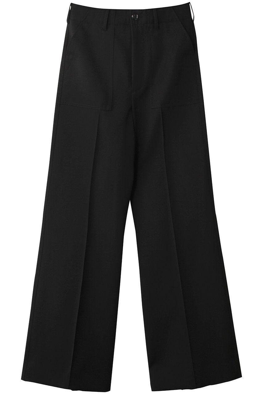 【ザ リラクス/THE RERACS】のUS ベイカーパンツ インテリア・キッズ・メンズ・レディースファッション・服の通販 founy(ファニー) 　ファッション　Fashion　レディースファッション　Fashion for Women　パンツ　Pants & Trousers　センター　Center, Center Line　ドレープ　Drape, Draping Fabric　モダン　Modern, Contemporary　ブラック|ID: prp329100004352137 ipo3291000000032928775
