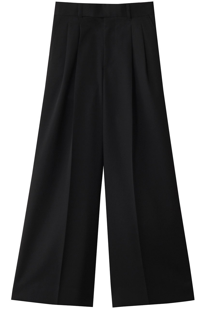 【ザ リラクス/THE RERACS】の2タックスラックス 人気、トレンドファッション・服の通販 founy(ファニー) 　ファッション　Fashion　レディースファッション　Fashion for Women　パンツ　Pants & Trousers　クラシカル　Classical, Vintage-Inspired　シンプル　Simple, Minimal　ストレート　Straight, Straight Cut　スラックス　Slacks, Dress Pants　センター　Center, Center Line　タートルネック　Turtleneck, High Neck　ワイド　Wide, Wide Fit　 other-1|ID: prp329100004352139 ipo3291000000032916295