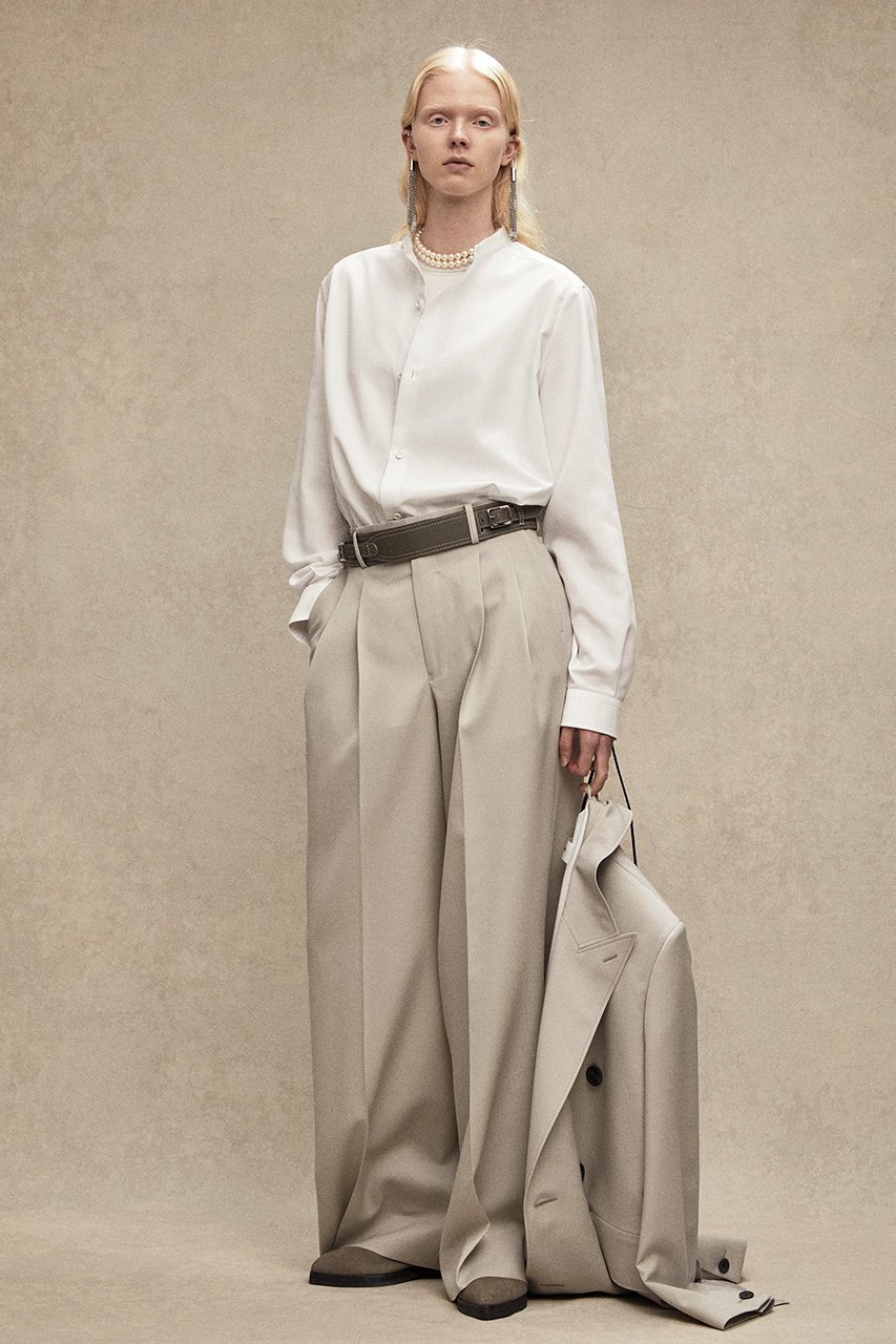 【ザ リラクス/THE RERACS】の2タックスラックス 人気、トレンドファッション・服の通販 founy(ファニー) 　ファッション　Fashion　レディースファッション　Fashion for Women　パンツ　Pants & Trousers　クラシカル　Classical, Vintage-Inspired　シンプル　Simple, Minimal　ストレート　Straight, Straight Cut　スラックス　Slacks, Dress Pants　センター　Center, Center Line　タートルネック　Turtleneck, High Neck　ワイド　Wide, Wide Fit　other-6|ID: prp329100004352139 ipo3291000000032916358