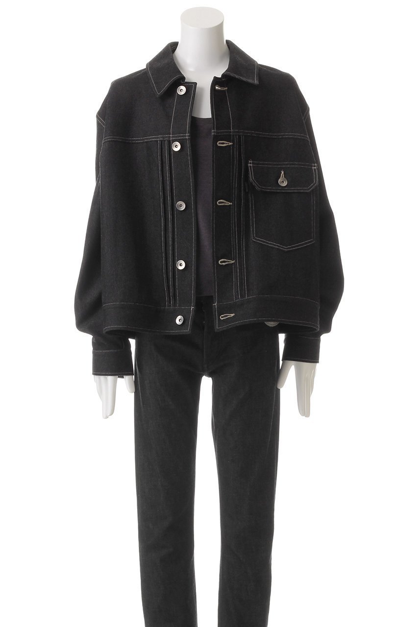 【ザ リラクス/THE RERACS / MEN】の【MEN】JEANジャケット 1st 人気、トレンドファッション・服の通販 founy(ファニー) 　ファッション　Fashion　メンズファッション　Fashion for Men　ショルダー　Shoulder, Shoulder Strap　ジャケット　Jacket, Outerwear　スタイリッシュ　Stylish, Fashionable　ドロップ　Drop Shoulder, Dropped Style　フラップ　Flap, Flap Pocket　フロント　Front, Front Design　ボックス　Boxy, Box Shape　ポケット　Pocket, Pocket Detail　定番　Standard, Basic Item　other-7|ID: prp329100004352141 ipo3291000000032956652