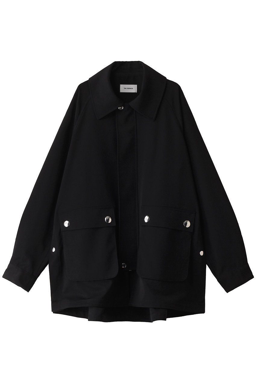 【ザ リラクス/THE RERACS / MEN】の【MEN】フィッシングコート インテリア・キッズ・メンズ・レディースファッション・服の通販 founy(ファニー) 　ファッション　Fashion　メンズファッション　Fashion for Men　シルバー　Silver, Metallic Silver　シンプル　Simple, Minimal　ロング　Long, Long-Length　エレガント 上品　Elegant　ブラック|ID: prp329100004352144 ipo3291000000032924840