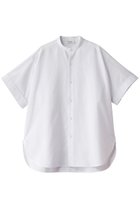 【ザ リラクス/THE RERACS / MEN】の【MEN】ショートスリーブバンドカラーシャツ 人気、トレンドファッション・服の通販 founy(ファニー) ファッション Fashion メンズファッション Fashion for Men ショート Short, Short Length シンプル Simple, Minimal スリーブ Sleeve, Long Sleeve / Short Sleeve ワイド Wide, Wide Fit 定番 Standard, Basic Item ビジネス 仕事 通勤 Business / Work / Commuting thumbnail ホワイト|ID: prp329100004352152 ipo3291000000032846936