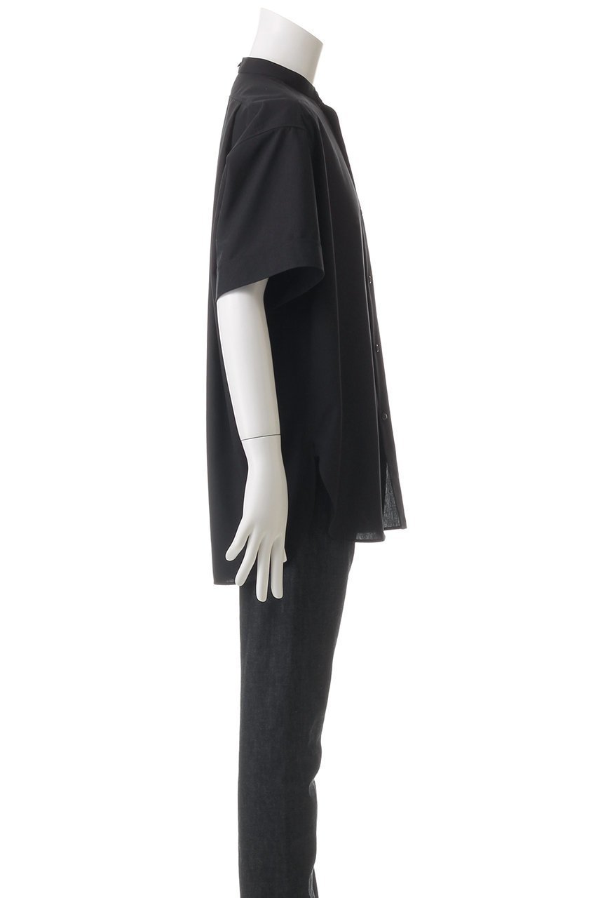 【ザ リラクス/THE RERACS / MEN】の【MEN】ショートスリーブバンドカラーシャツ 人気、トレンドファッション・服の通販 founy(ファニー) 　ファッション　Fashion　メンズファッション　Fashion for Men　ショート　Short, Short Length　シンプル　Simple, Minimal　スリーブ　Sleeve, Long Sleeve / Short Sleeve　ワイド　Wide, Wide Fit　定番　Standard, Basic Item　ビジネス 仕事 通勤　Business / Work / Commuting　other-3|ID: prp329100004352152 ipo3291000000035958073