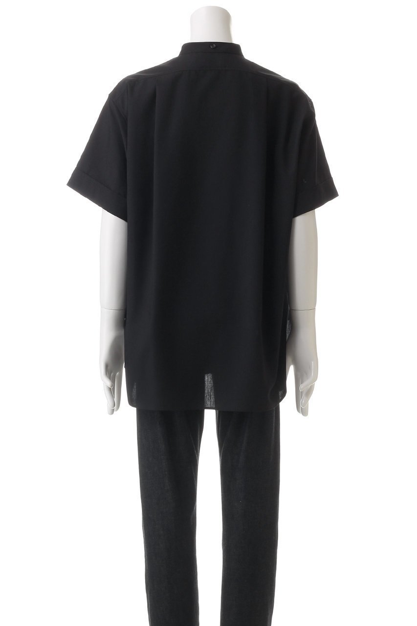 【ザ リラクス/THE RERACS / MEN】の【MEN】ショートスリーブバンドカラーシャツ 人気、トレンドファッション・服の通販 founy(ファニー) 　ファッション　Fashion　メンズファッション　Fashion for Men　ショート　Short, Short Length　シンプル　Simple, Minimal　スリーブ　Sleeve, Long Sleeve / Short Sleeve　ワイド　Wide, Wide Fit　定番　Standard, Basic Item　ビジネス 仕事 通勤　Business / Work / Commuting　other-4|ID: prp329100004352152 ipo3291000000035958074